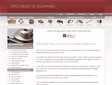 Tablet Screenshot of expogroups.com